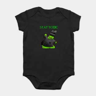 STAY TOXIC Baby Bodysuit